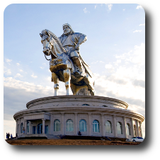 große Dschingis Khan Statue – Mongolei Studienreise, Mongolei Reisen