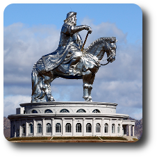 große Dschingis Khan Statue