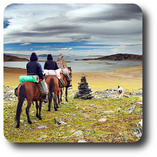 Reiter – Mongolei Reise