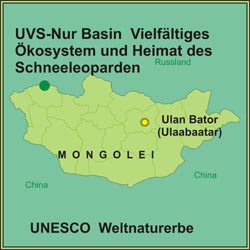 Karte UVS-Nur Basin