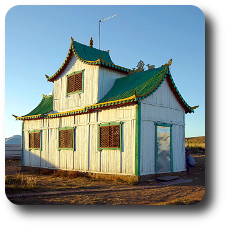 Mongolei Reise Haus