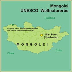 UNESCO Weltnaturerbe in der Mongolei
